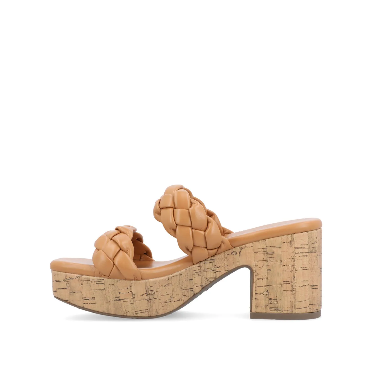 KYAA HEELED SANDALS IN FAUX LEATHER