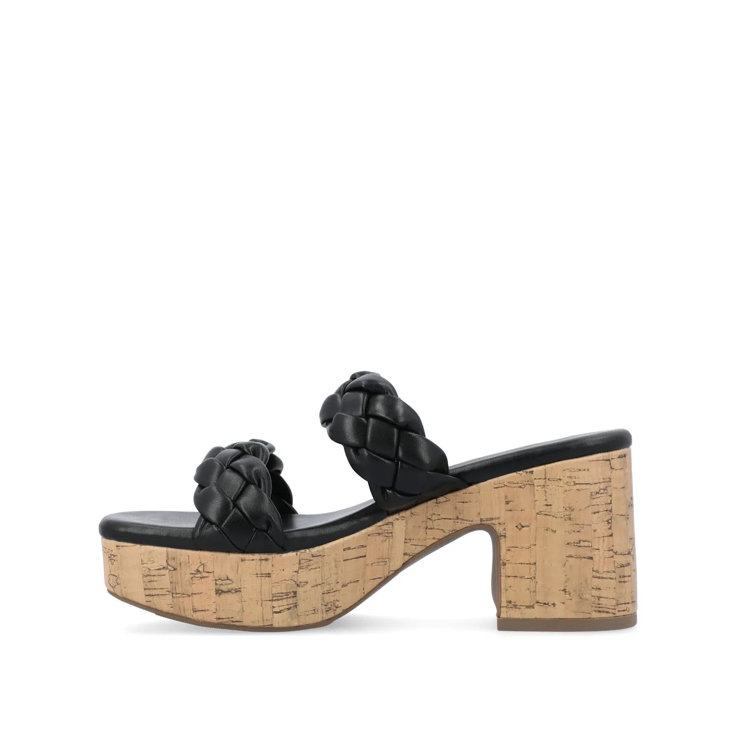 KYAA HEELED SANDALS IN FAUX LEATHER