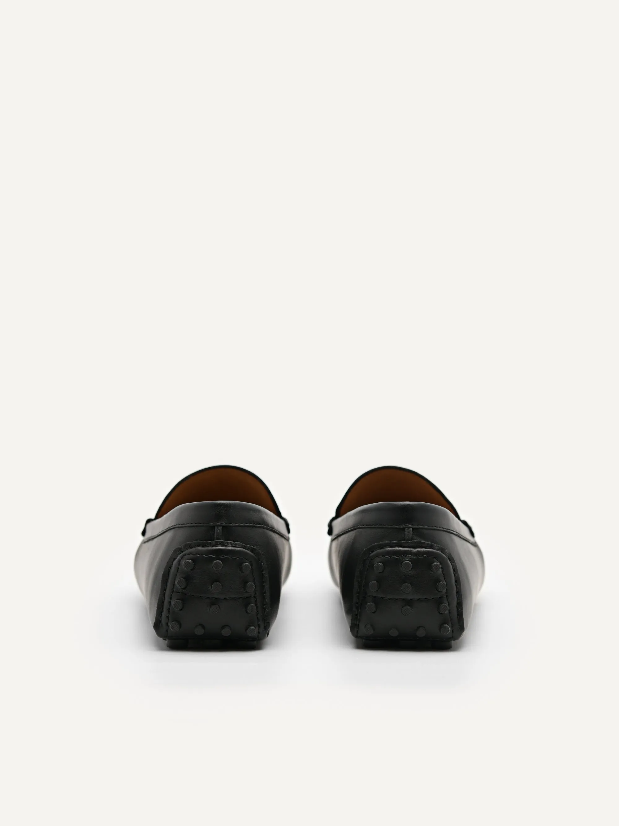 Leather Buckle Moccasins