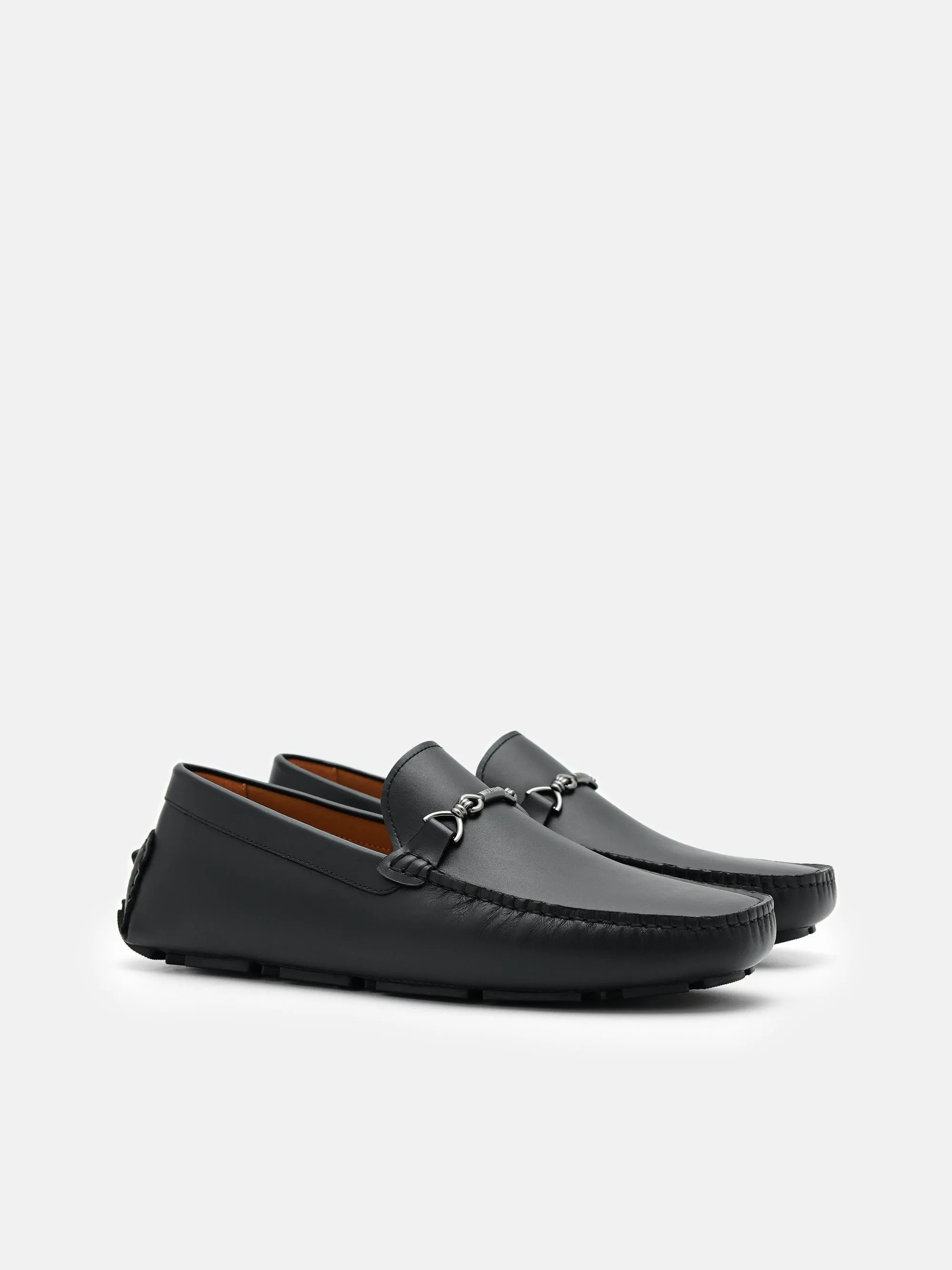 Leather Horsebit Driving Shoes
