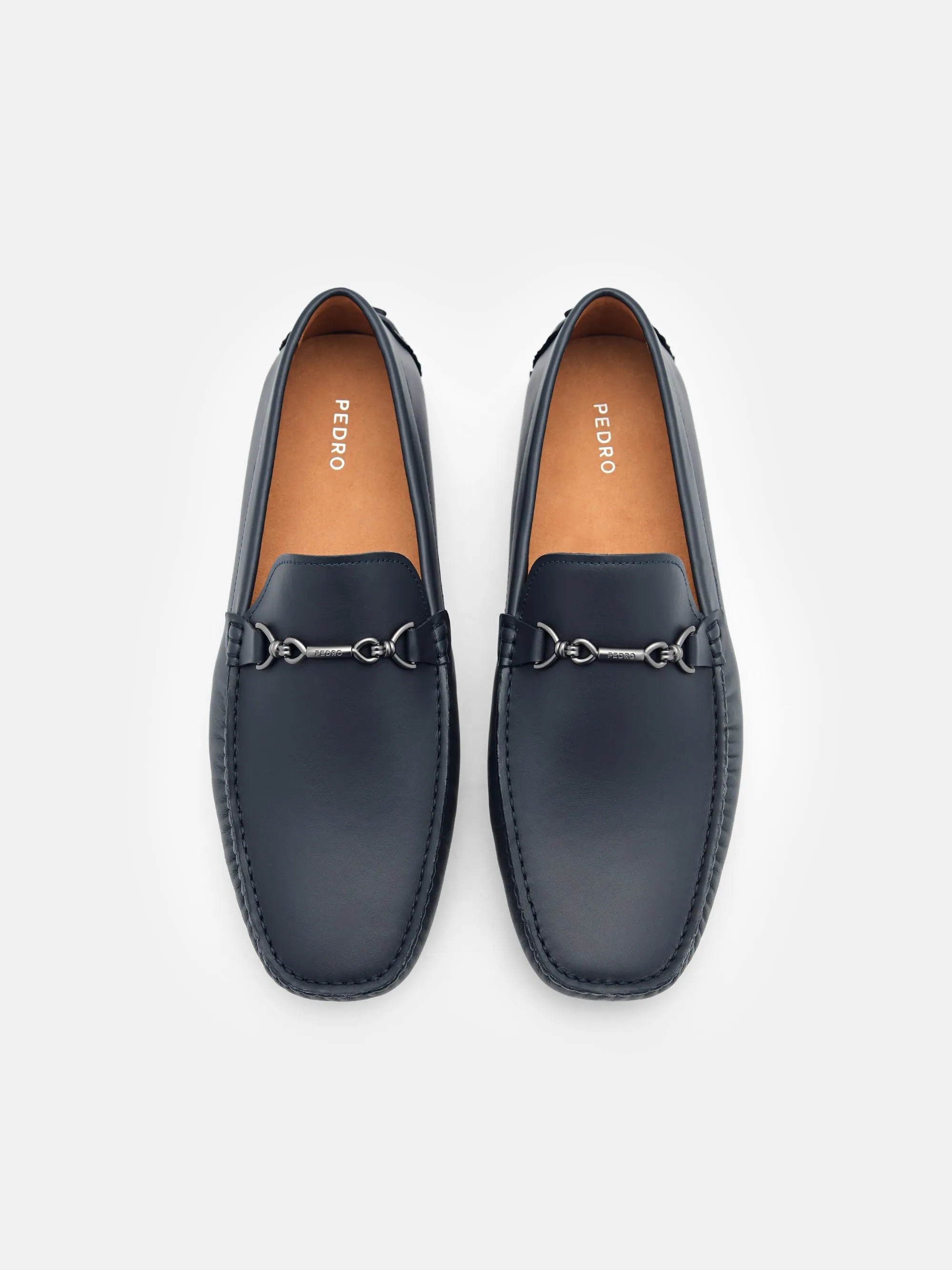 Leather Horsebit Driving Shoes