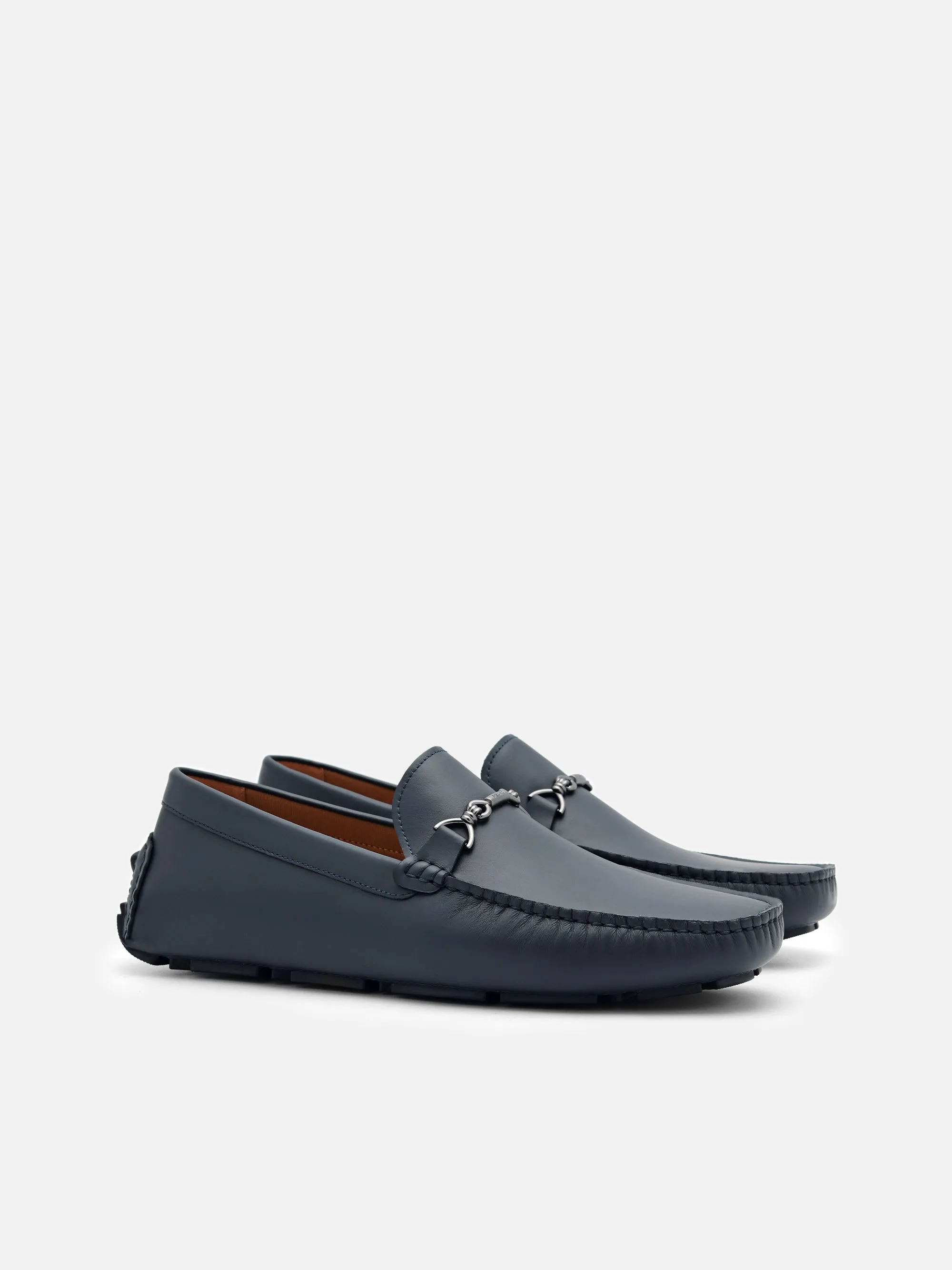 Leather Horsebit Driving Shoes