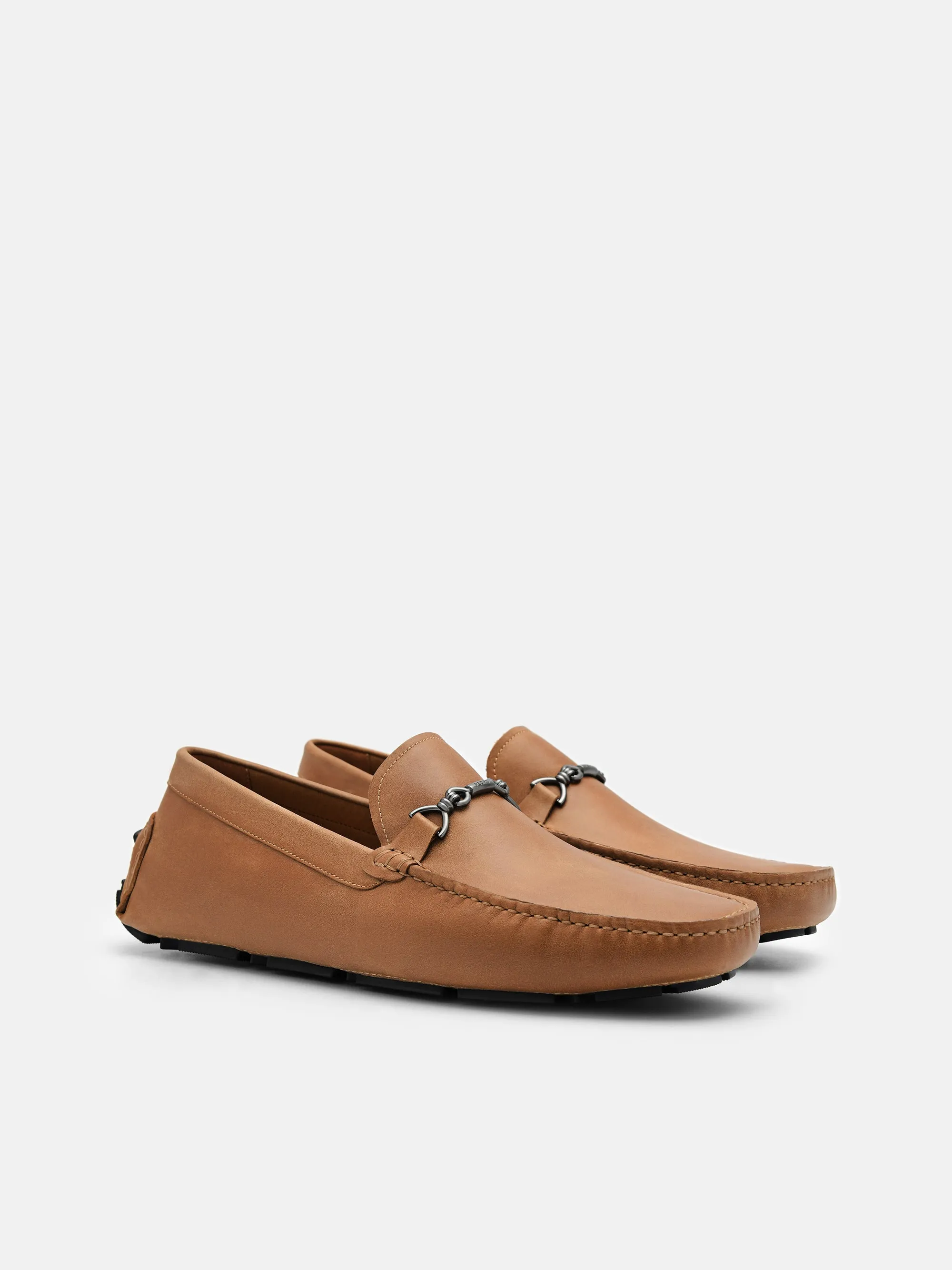 Leather Horsebit Driving Shoes