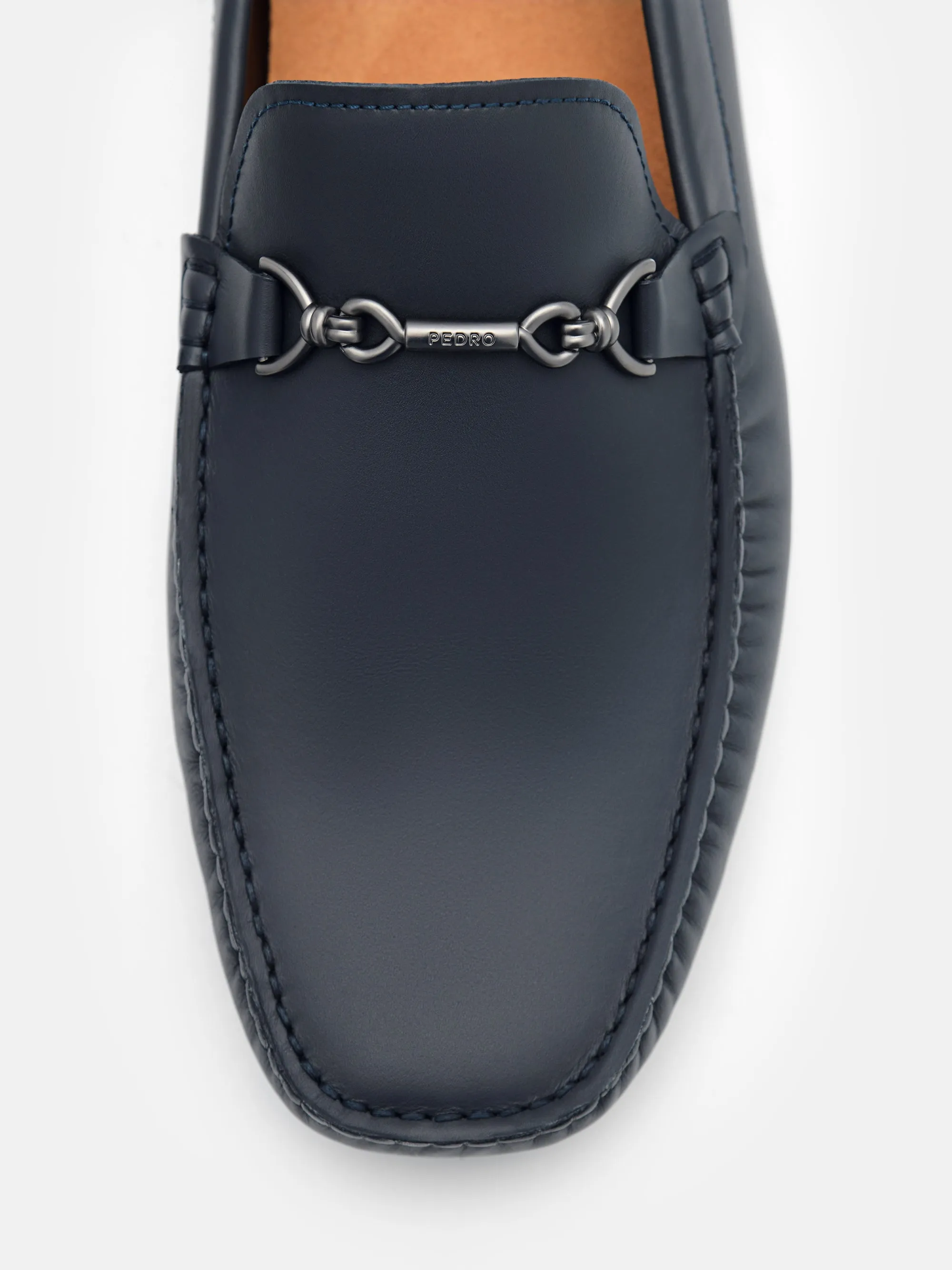 Leather Horsebit Driving Shoes