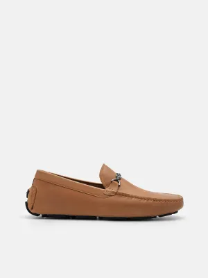 Leather Horsebit Driving Shoes