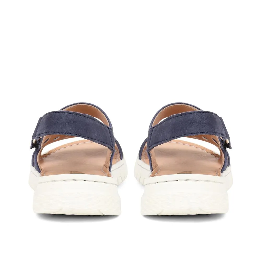 Leather Platform Sandals - VAN37507 / 323 784