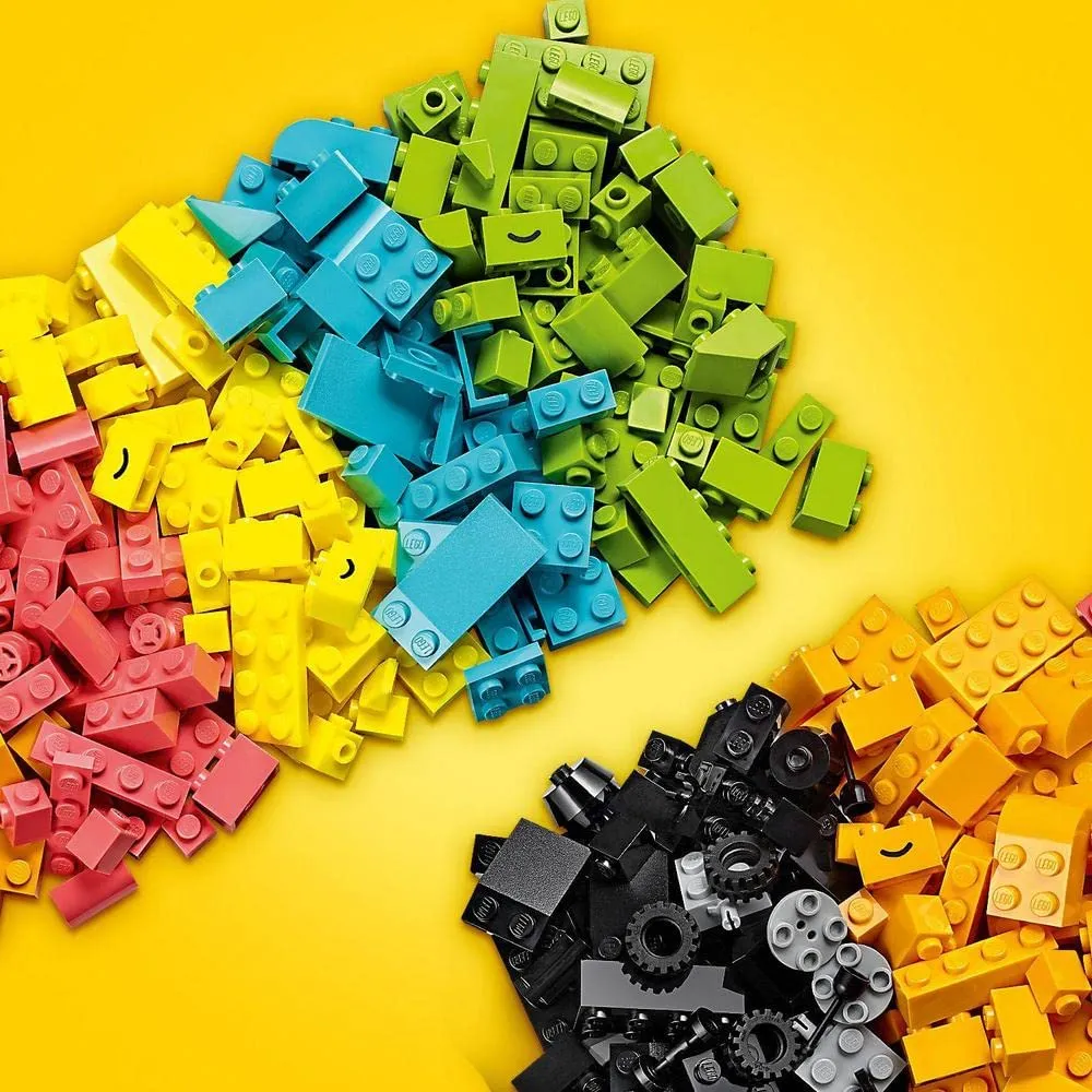 LEGO Classic Creative Neon Fun Building Kit for Ages 5 