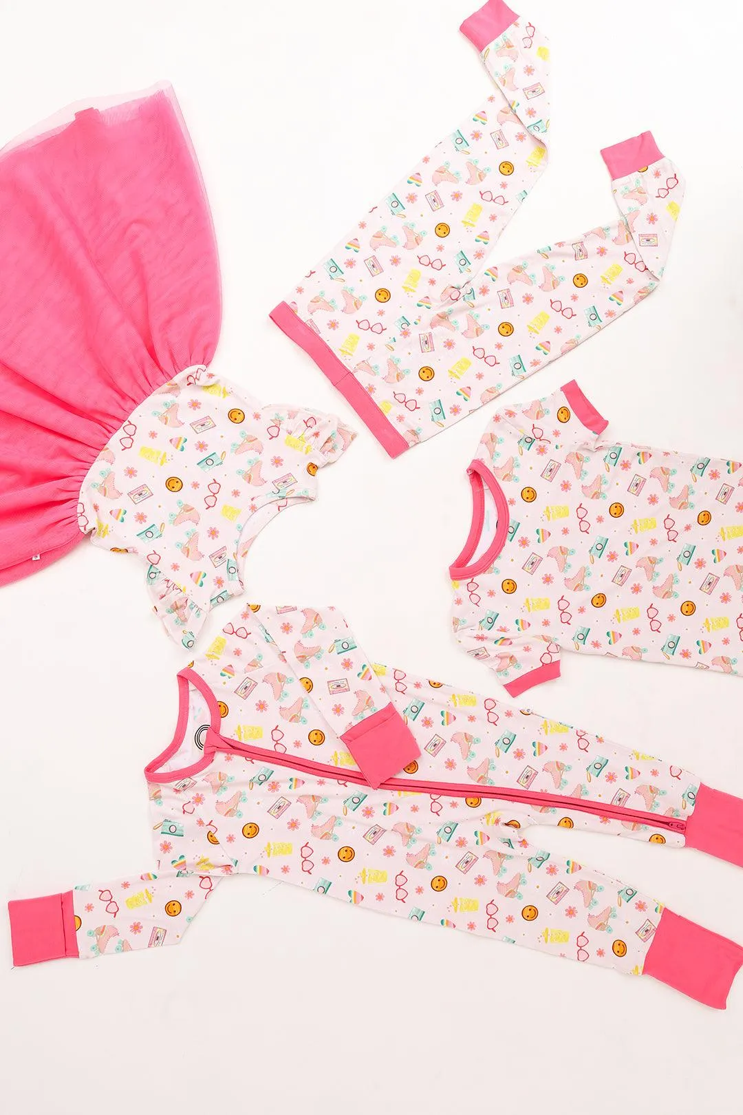 Let The Good Times Roll Kids Bamboo Pajama Set