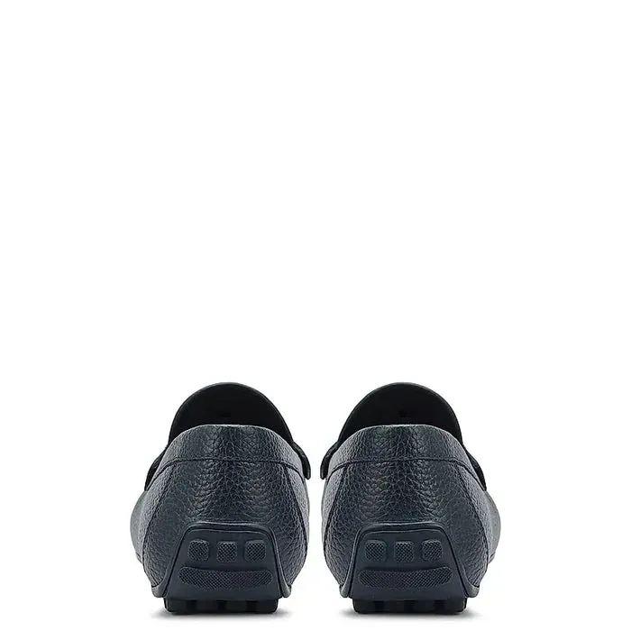 Men Casual Slip-On Leather Driving Loafers