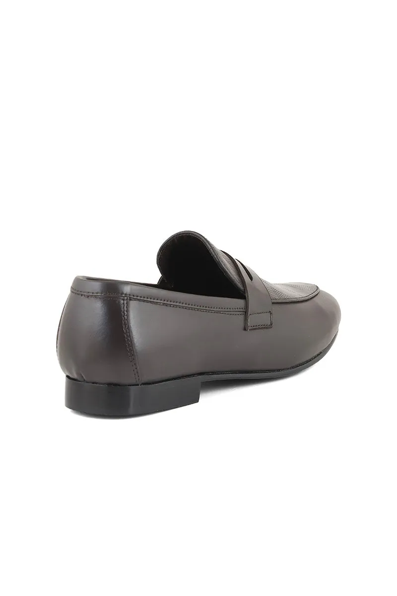 Men Formal Loafers M38075-Brown