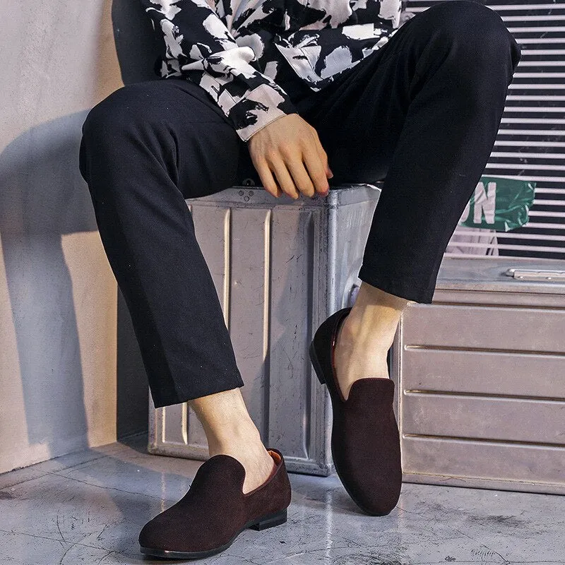 Men Loafers Luxury Leather Shoes Slip On Flats Casual Shoes Men Sneakers Italian Moccasins Formal Driving Shoes Zapatos Hombre