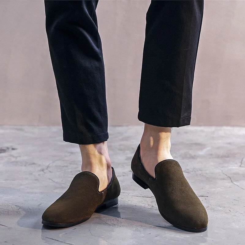 Men Loafers Luxury Leather Shoes Slip On Flats Casual Shoes Men Sneakers Italian Moccasins Formal Driving Shoes Zapatos Hombre