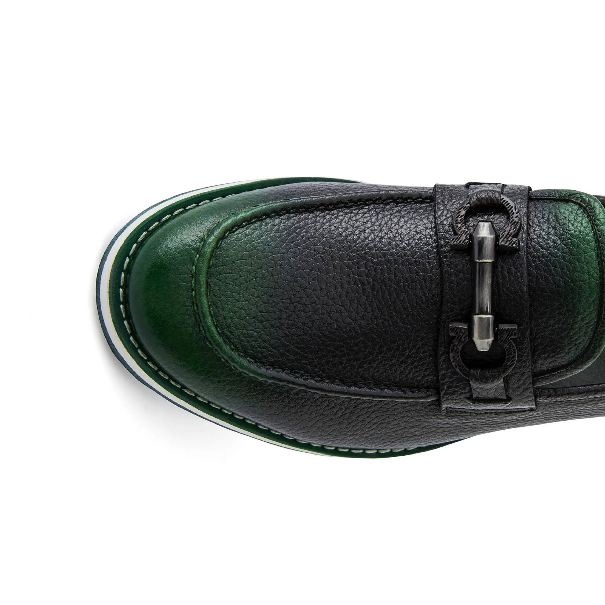 Men's Calf Leather Handmade Moccasin M7035
