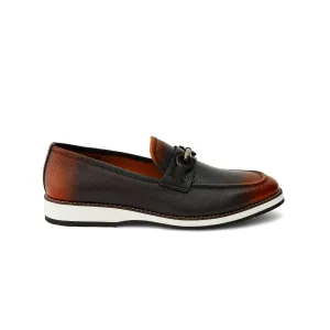 Men's Calf Leather Handmade Moccasin M7035