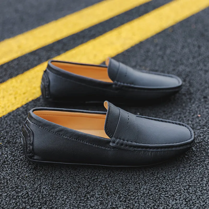 Men's Casual Loafers Moccasins Soft Breathable Slip on Shoes | 2268