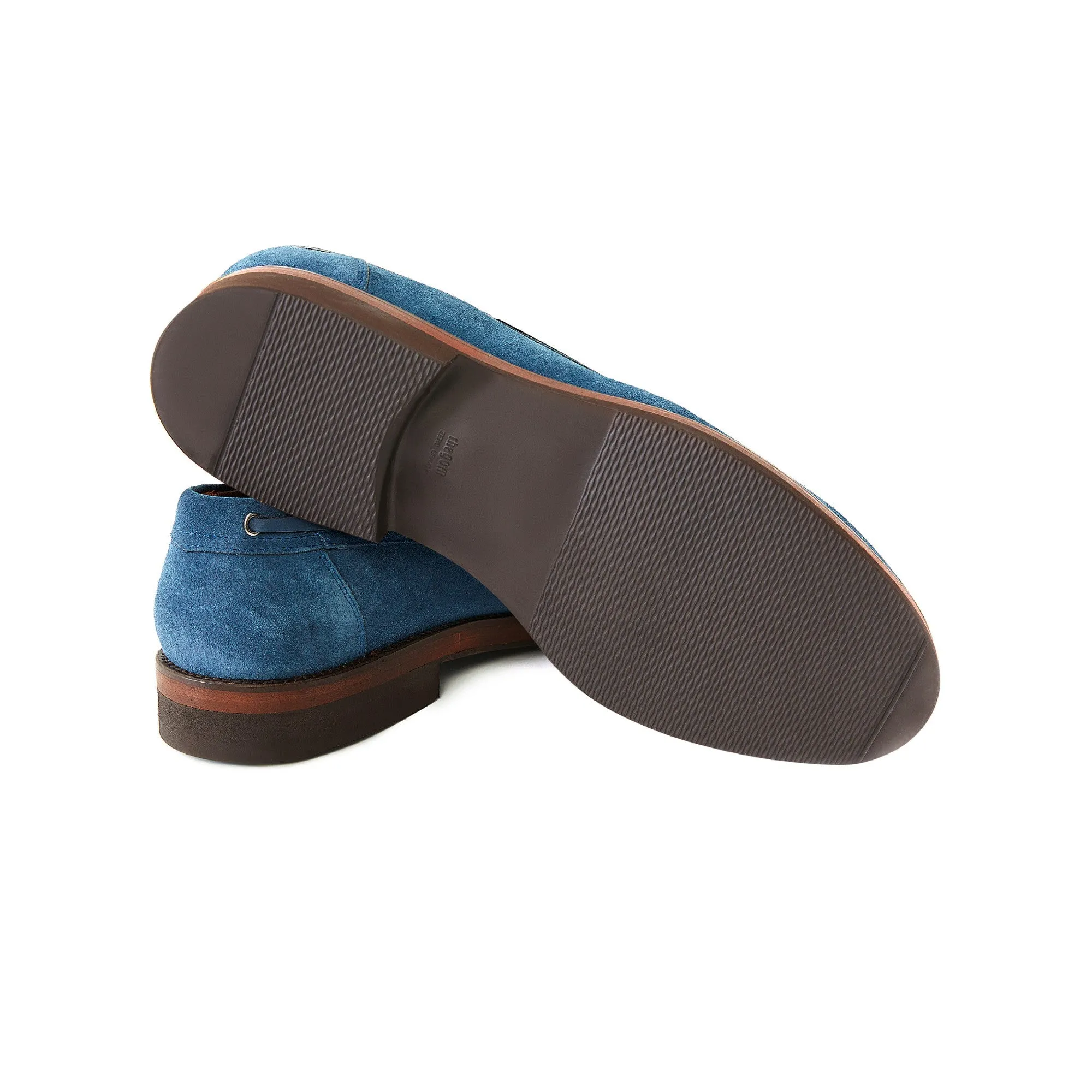 Men's Suede Calf Leather Handmade Moccasin M9009