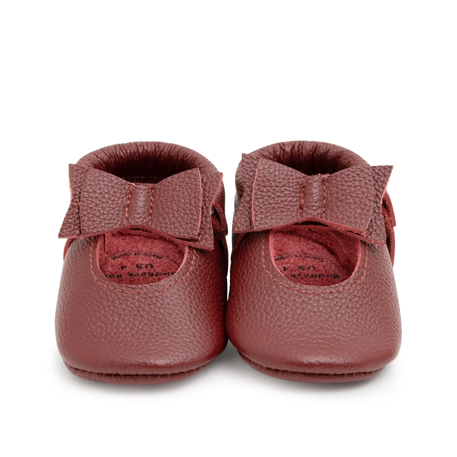 Merlot Bow Moccasins