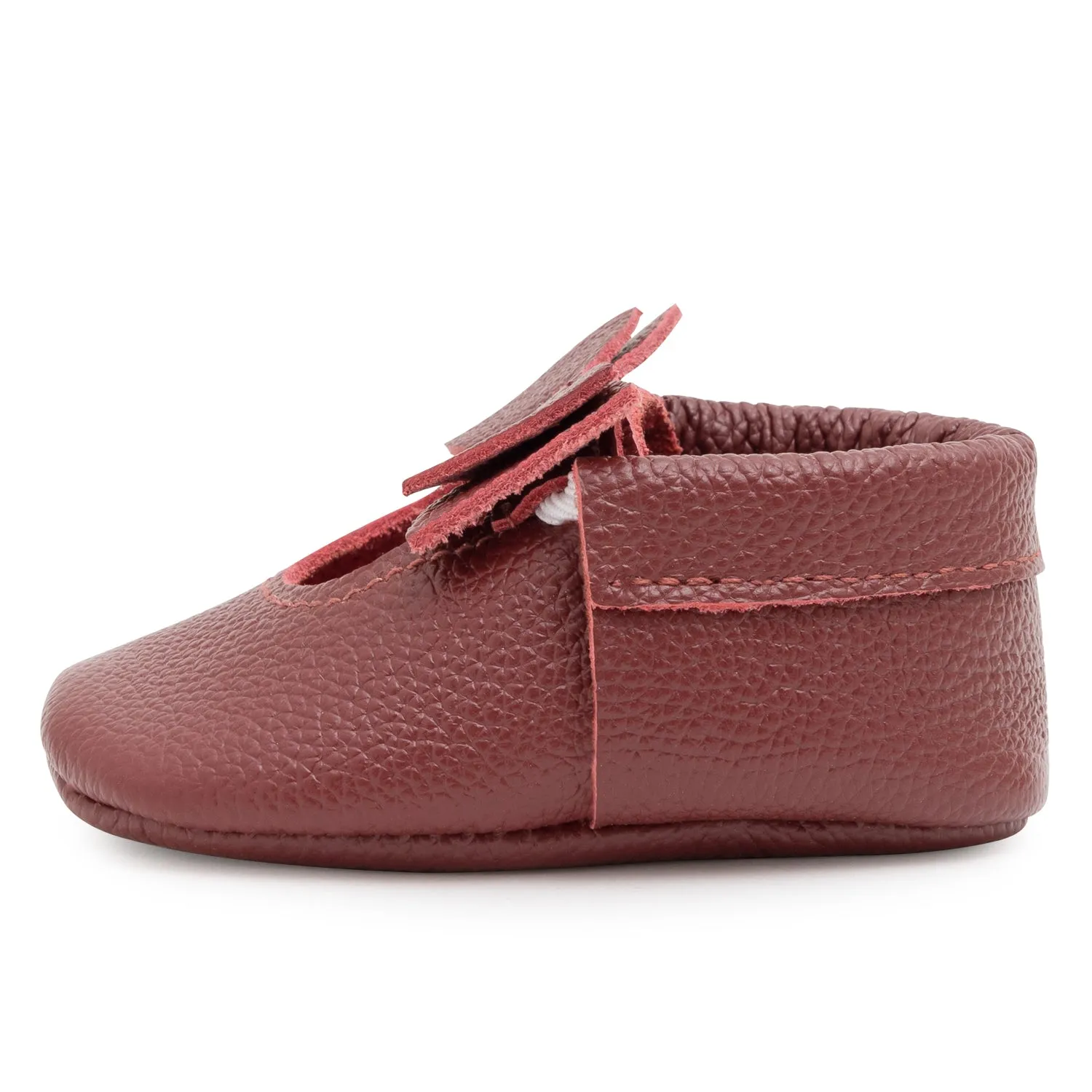 Merlot Bow Moccasins