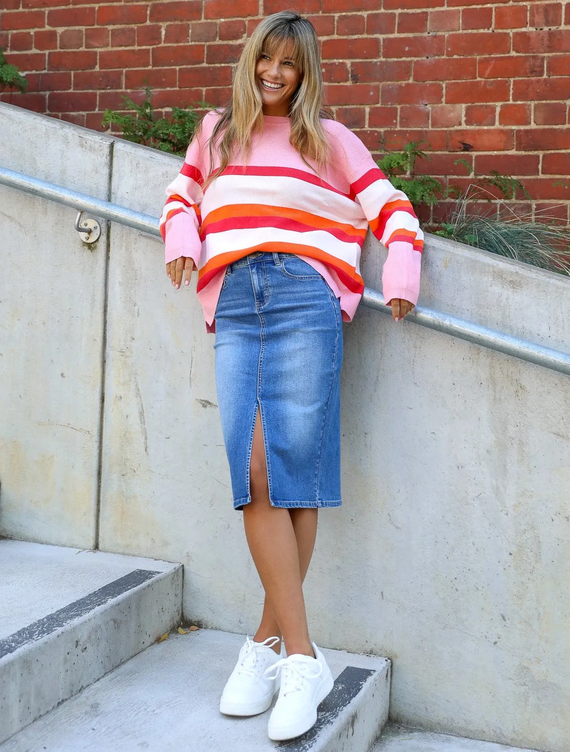 Monaco Skirt- Blue wash