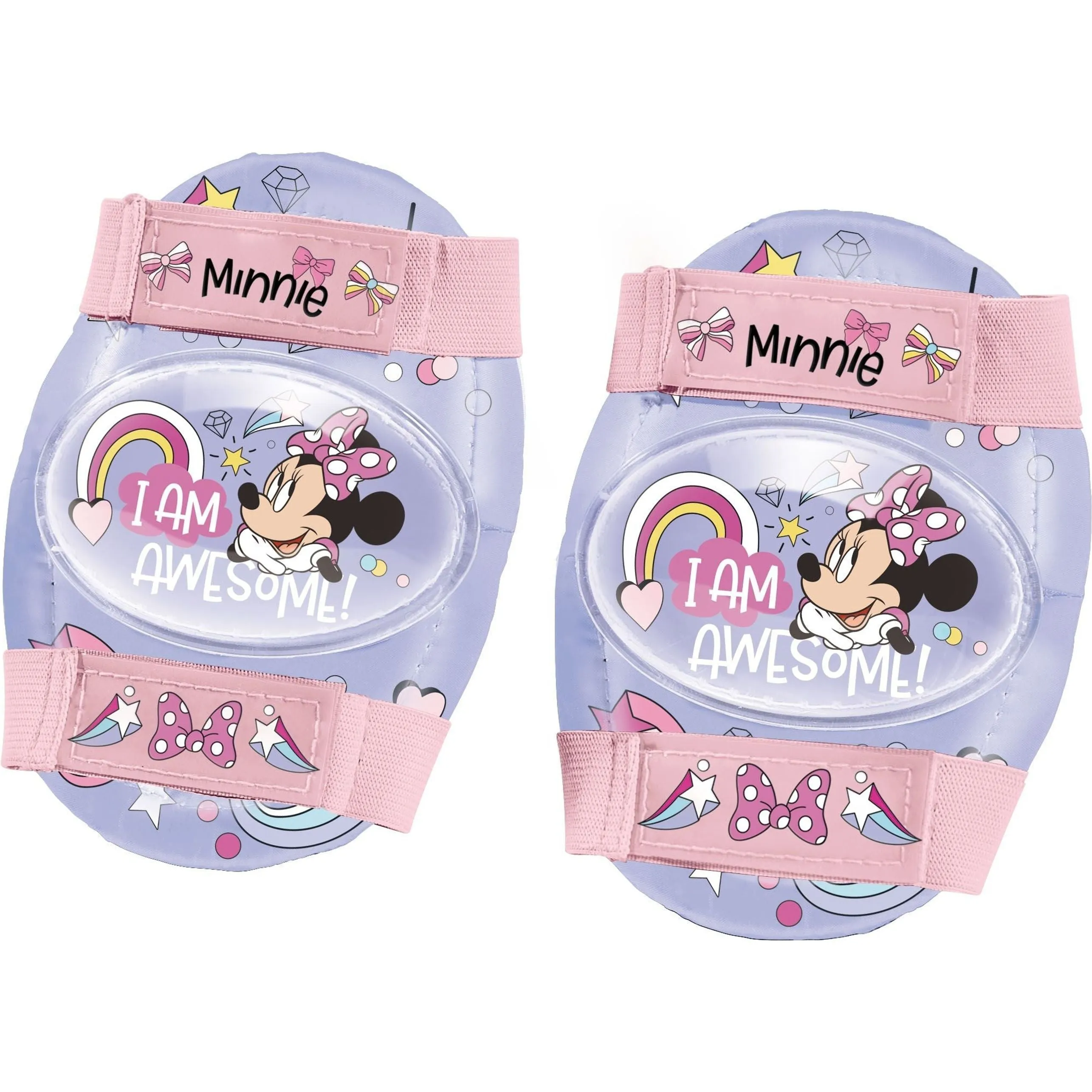 Mondo Minnie Mouse 4 Wheels Adjustable Roller Skates (Size: 22-29 ) Pink Age- 3 Years & Above