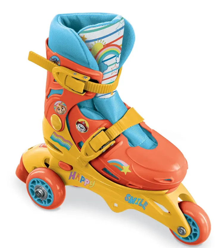 MONDO Roller Tri Inline Skates - Pawpatrol 3  Year Kids