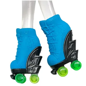 Monster High Roller Maze Frankie Stein Doll Replacement Blue Skates Shoes