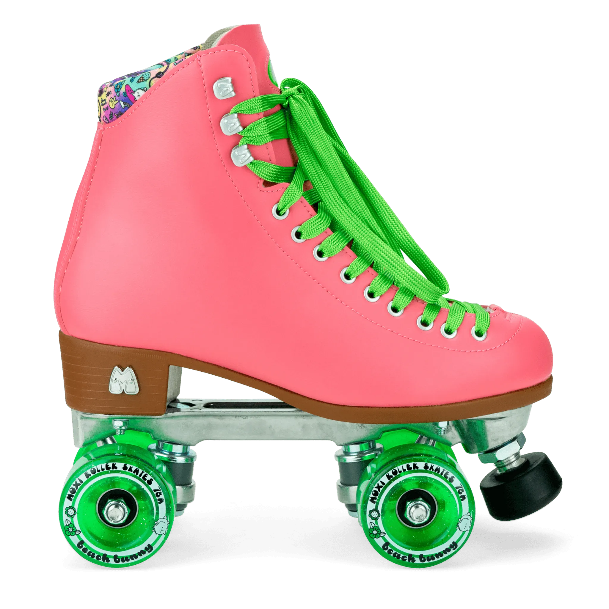Moxi Beach Bunny Roller Skates - Watermelon - Super Sale