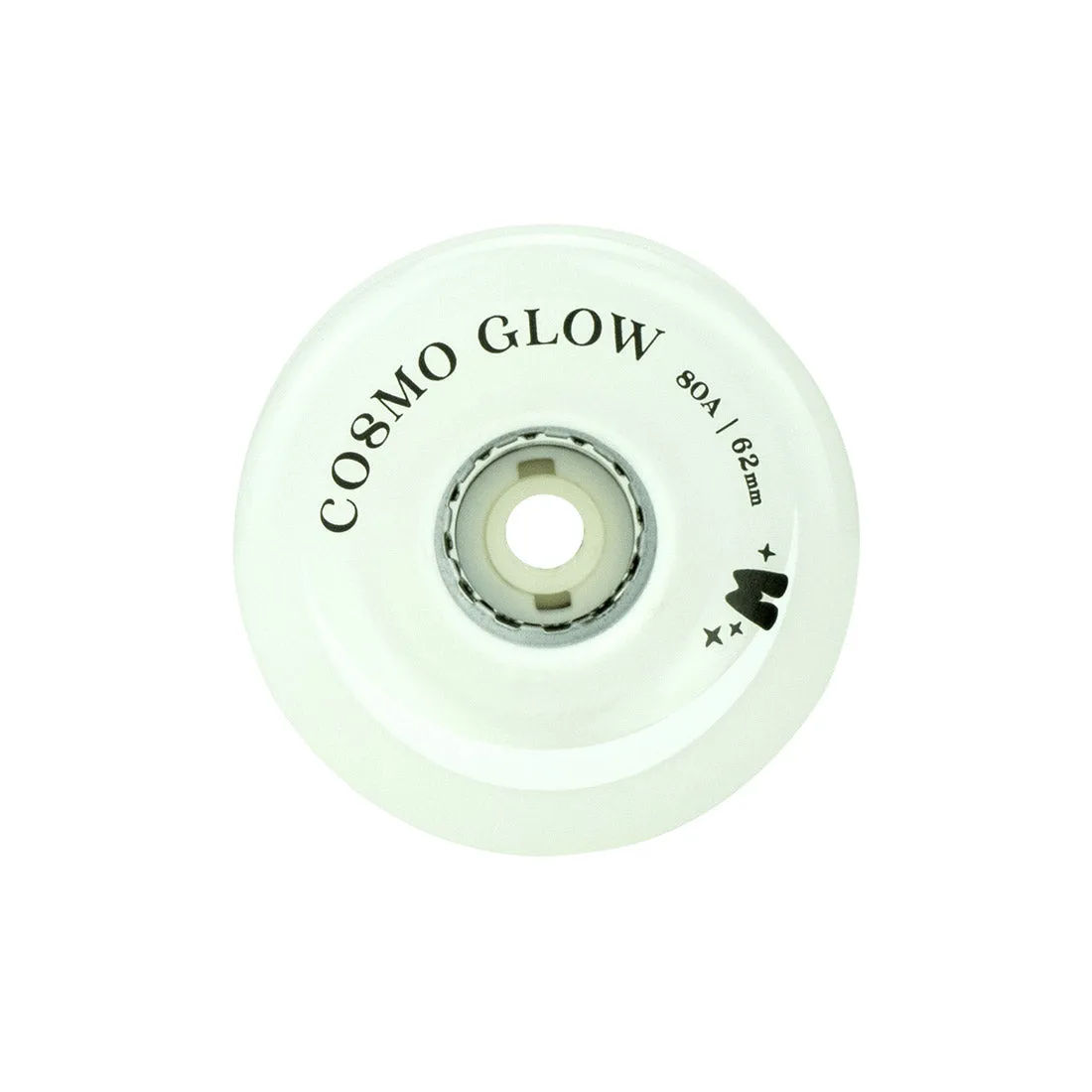 Moxi Cosmo Glow LED 62mm 80a Wheels 4pk