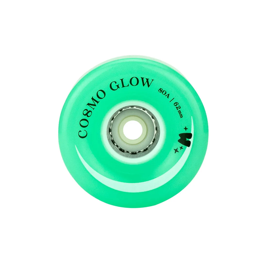 Moxi Cosmo Glow LED 62mm 80a Wheels 4pk