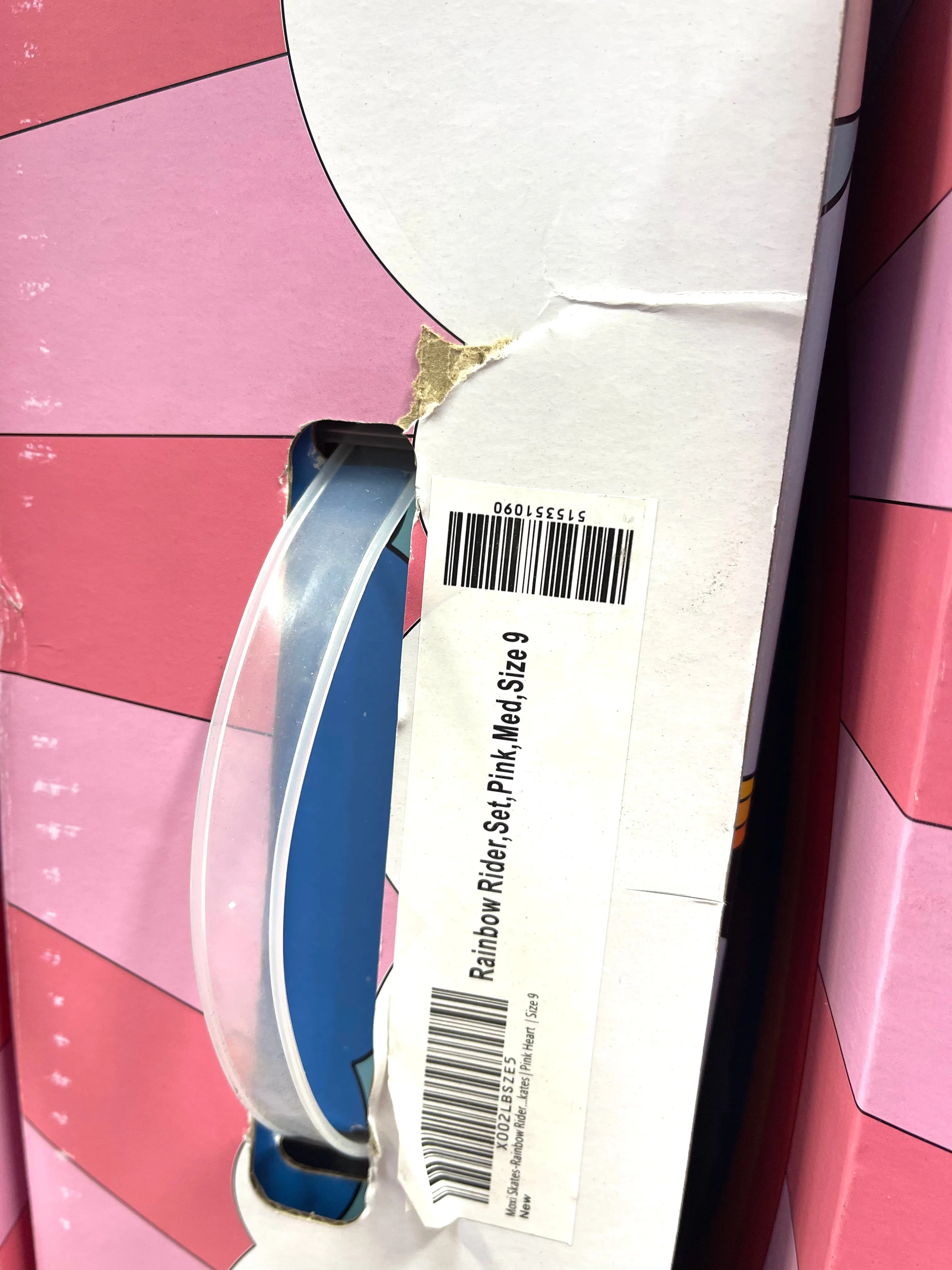 Moxi Rainbow Rider PINK - SIZE 9 *BLEM*