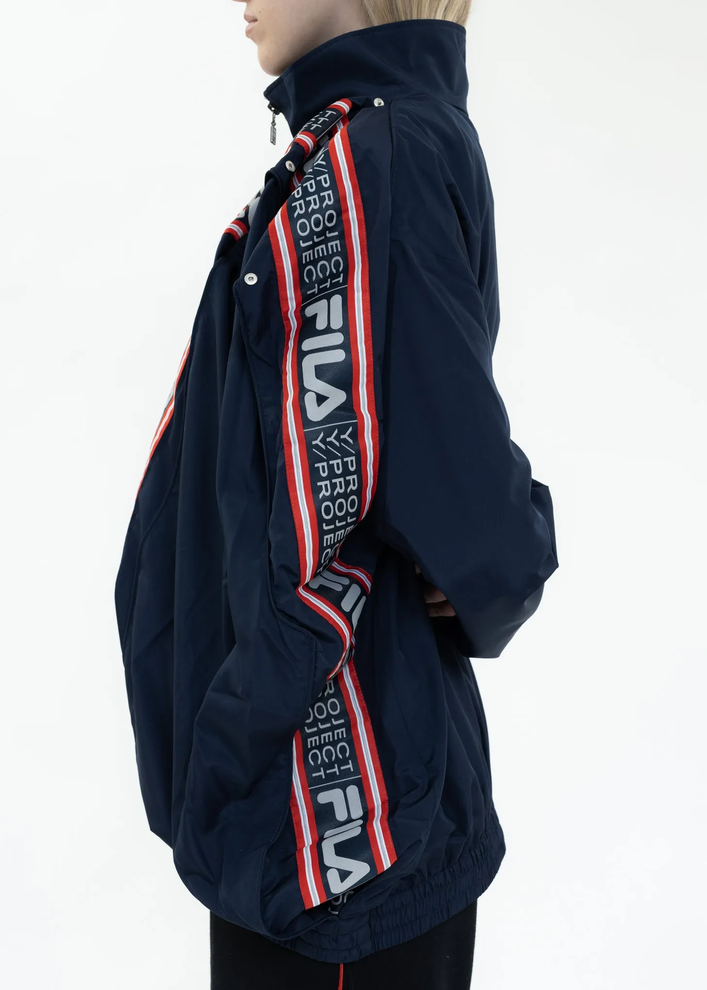 Navy Y/PROJECT X FILA POP UP Track Jacket