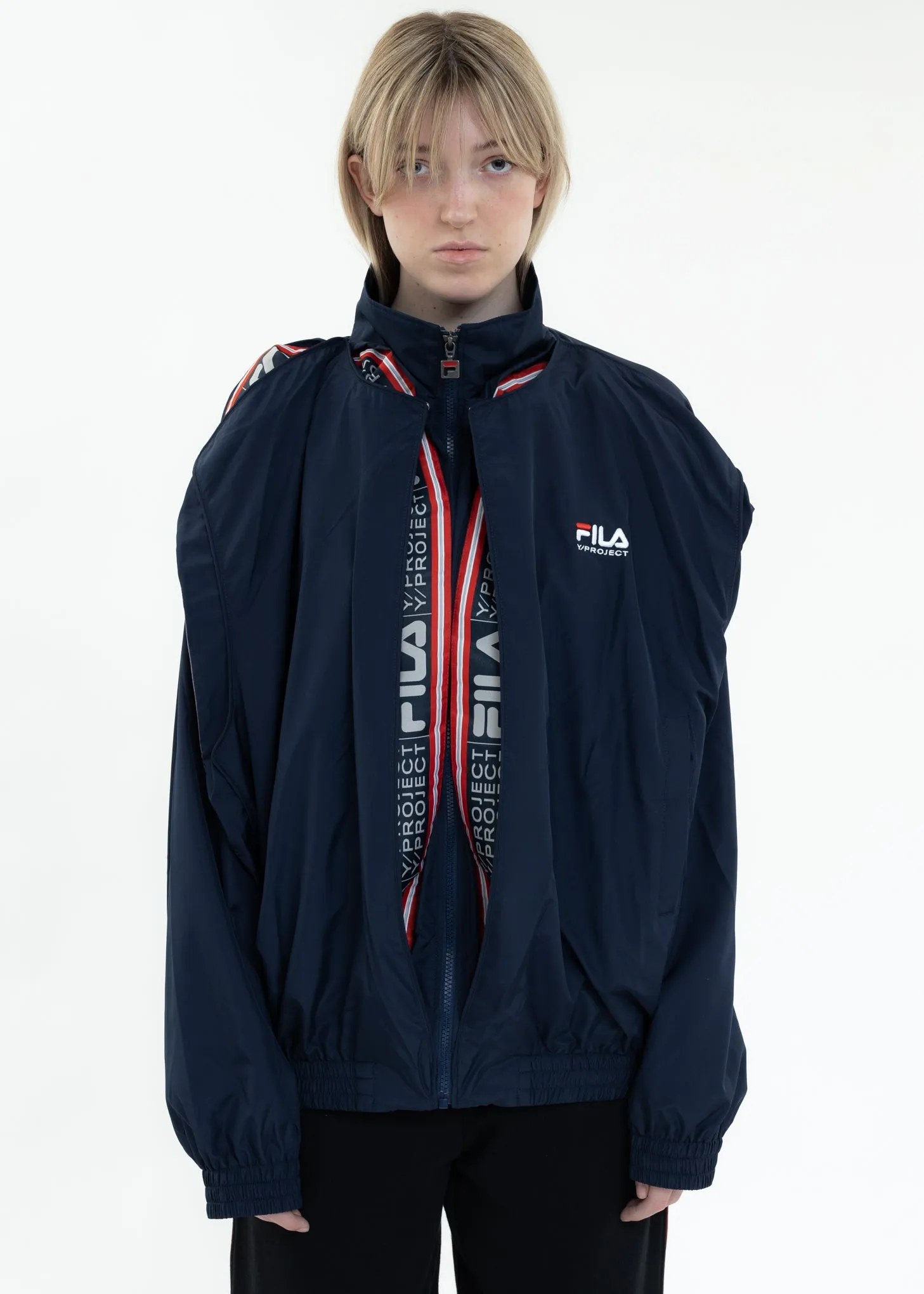 Navy Y/PROJECT X FILA POP UP Track Jacket