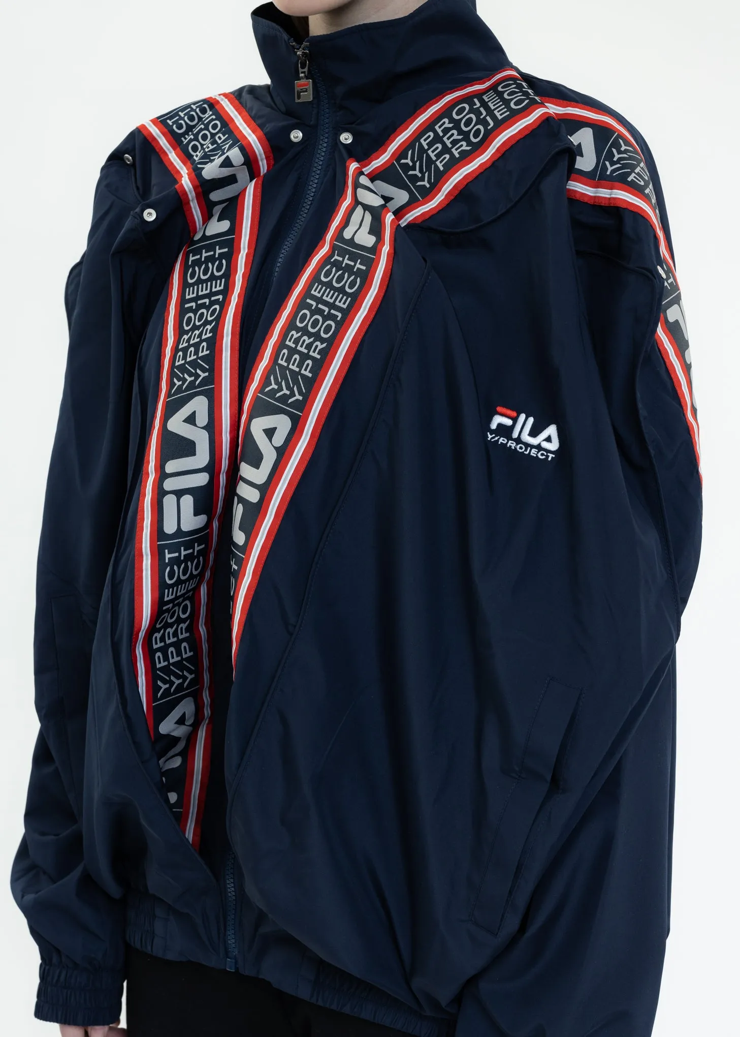 Navy Y/PROJECT X FILA POP UP Track Jacket