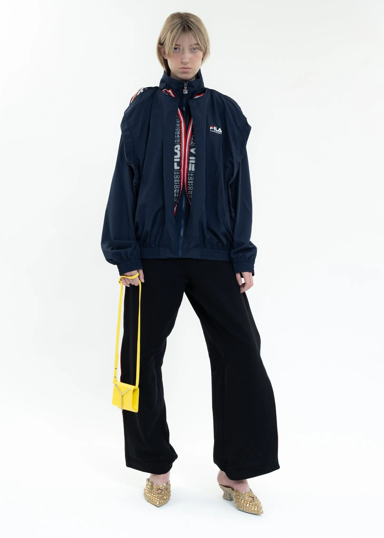 Navy Y/PROJECT X FILA POP UP Track Jacket