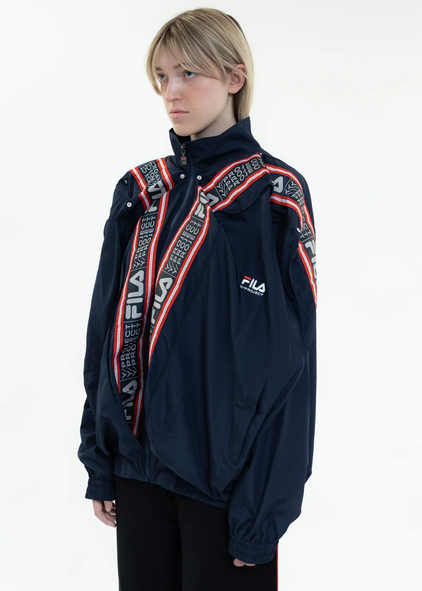 Navy Y/PROJECT X FILA POP UP Track Jacket
