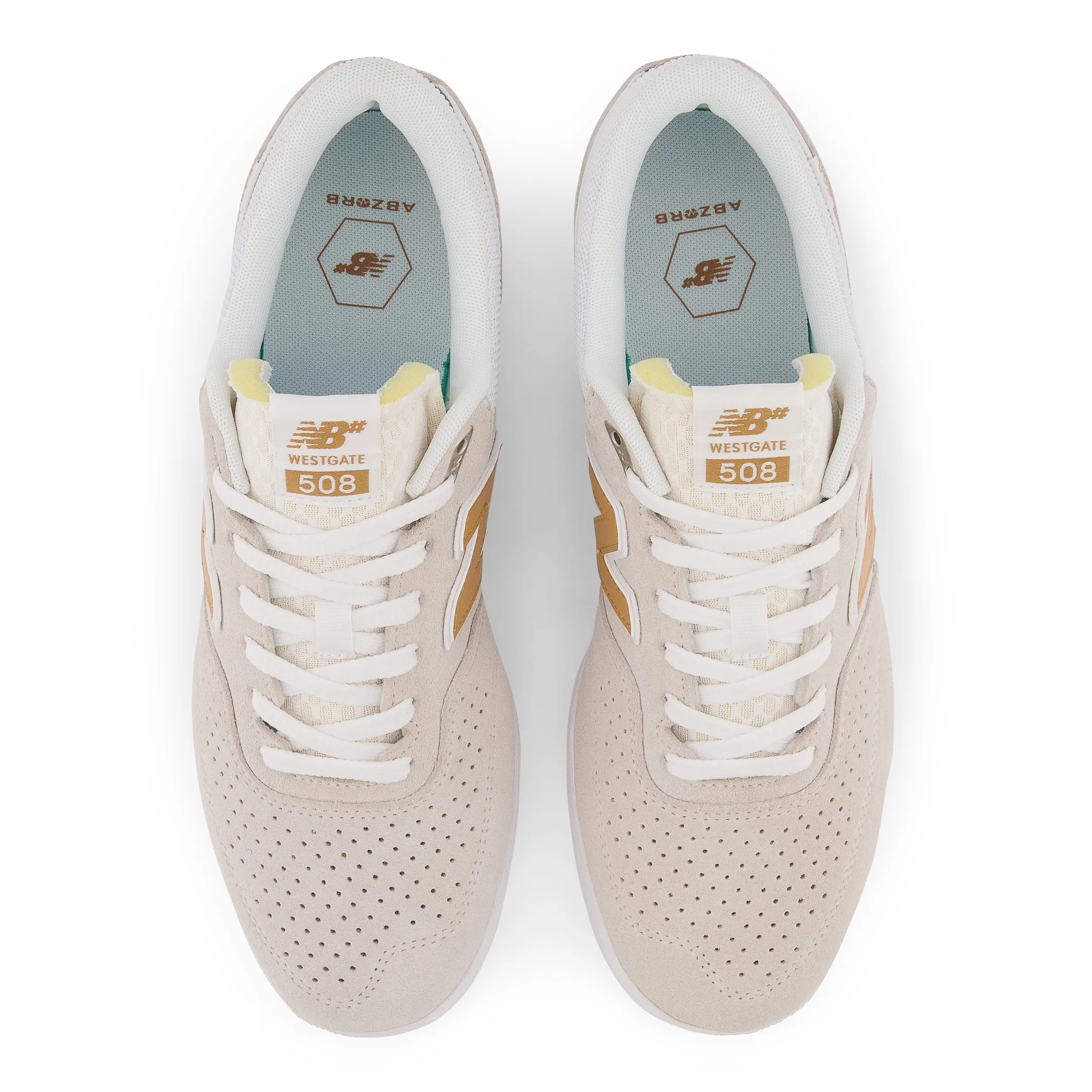 New Balance Numeric Westgate 508 Skateboard Shoe - White/Tan