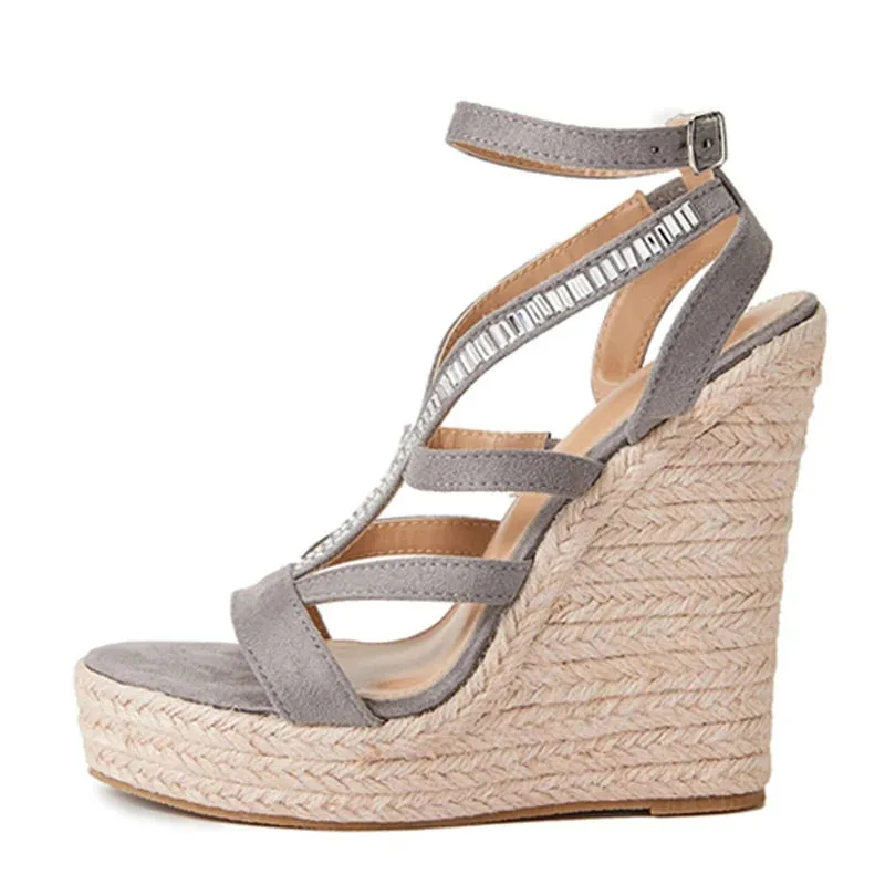 New straps Wedge super high Sandals