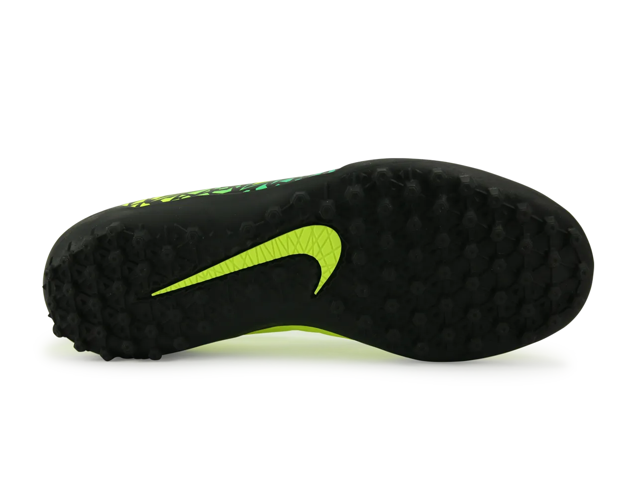 Nike Kids Hypervenom Phelon II Turf Soccer Shoes Volt/Black/Hyper Turquoise