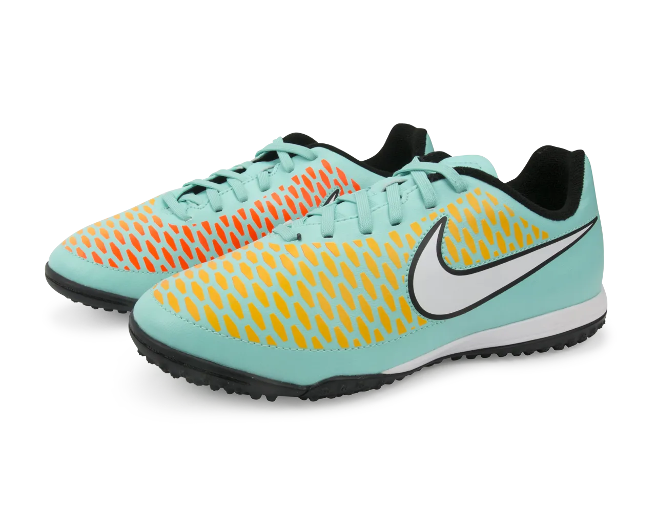Nike Kids Magista Onda Turf Soccer Shoes Neo Turquoise/White/Hyper Crimson