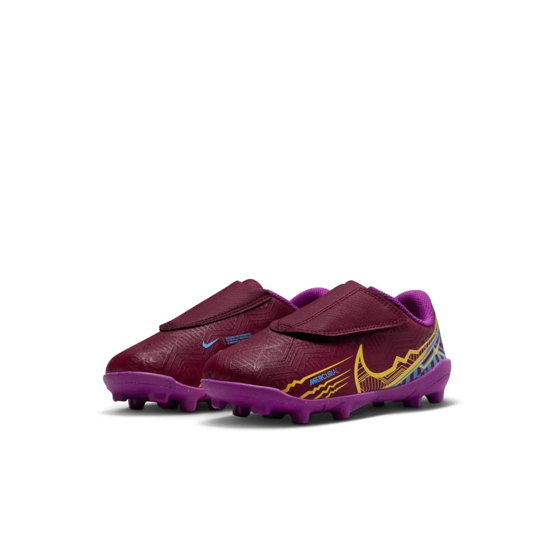 Nike Kids Vapor 15 Club KM MG PS (V) - Dark Beetroot-Gold
