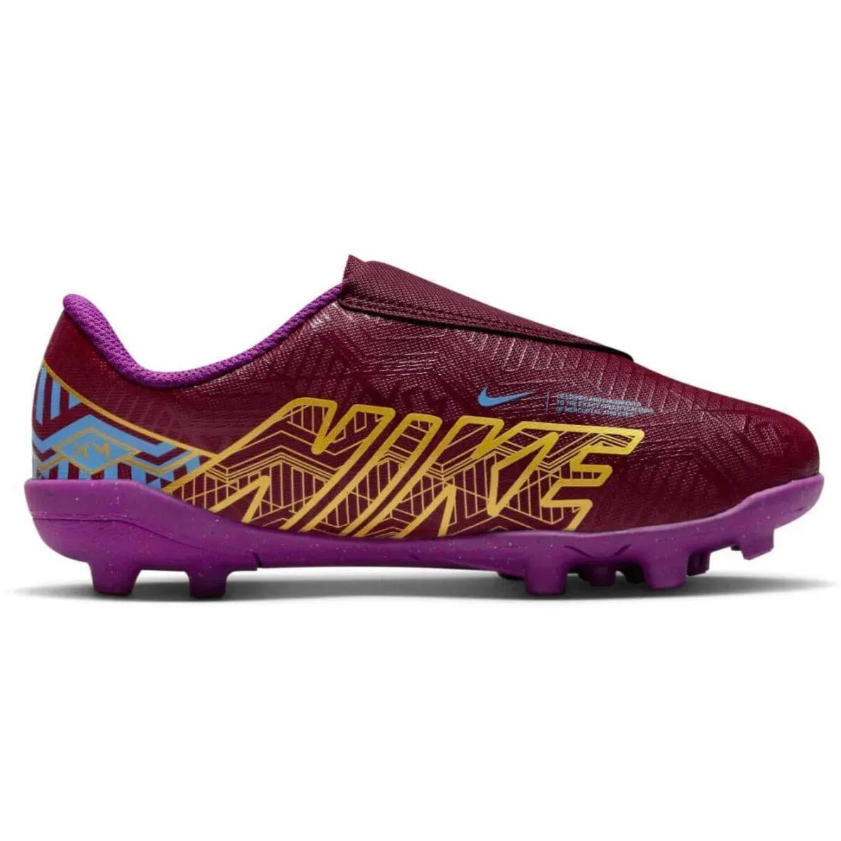 Nike Kids Vapor 15 Club KM MG PS (V) - Dark Beetroot-Gold