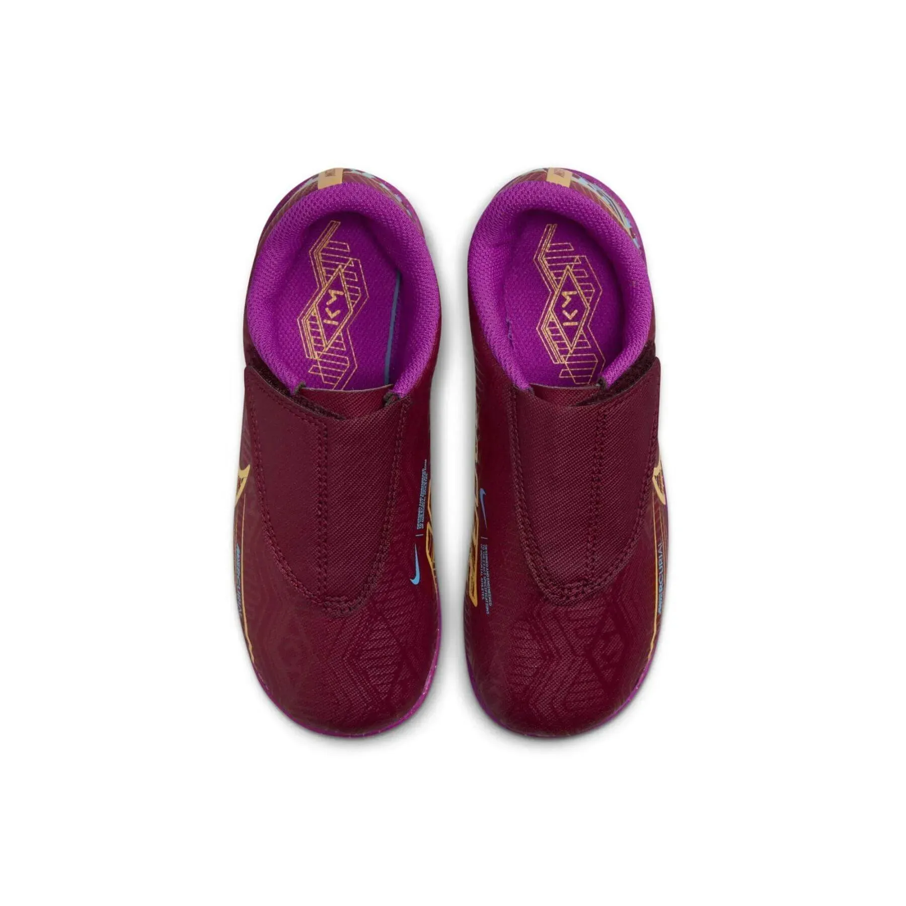 Nike Kids Vapor 15 Club KM MG PS (V) - Dark Beetroot-Gold