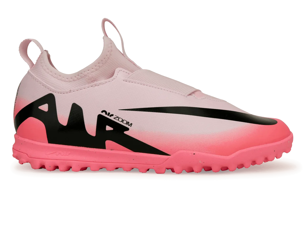 Nike Kids Zoom Mercurial Vapor 15 Academy TF Pink Foam/Black