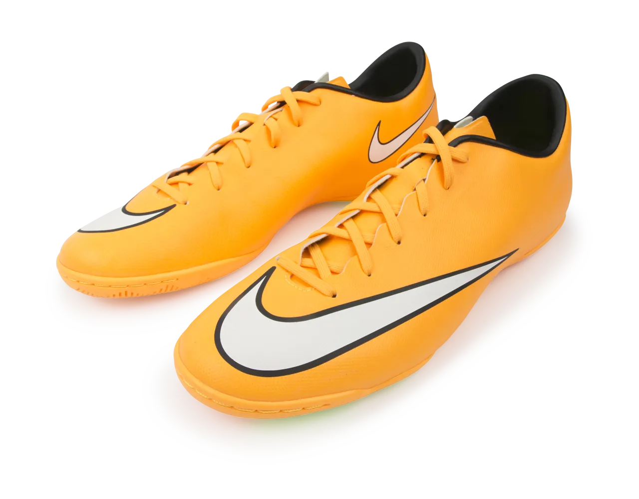 Nike Men's Mercurial Victory V Indoor Soccer Shoes Laser Orange/Black/Volt/White