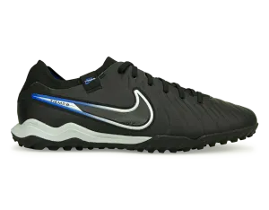 Nike Men's Tiempo Legend 10 Pro TF Black/Blue