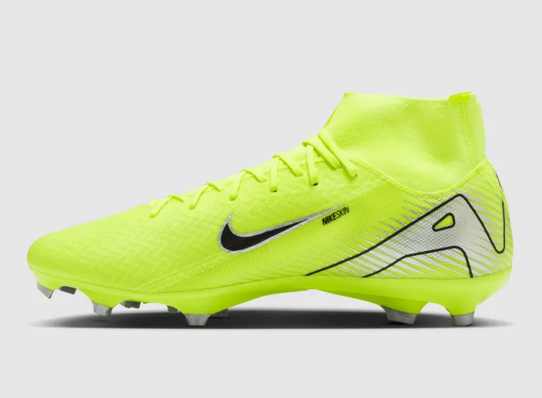 Nike ZM Superfly 10 Academy FG Firm Ground Volt/Black