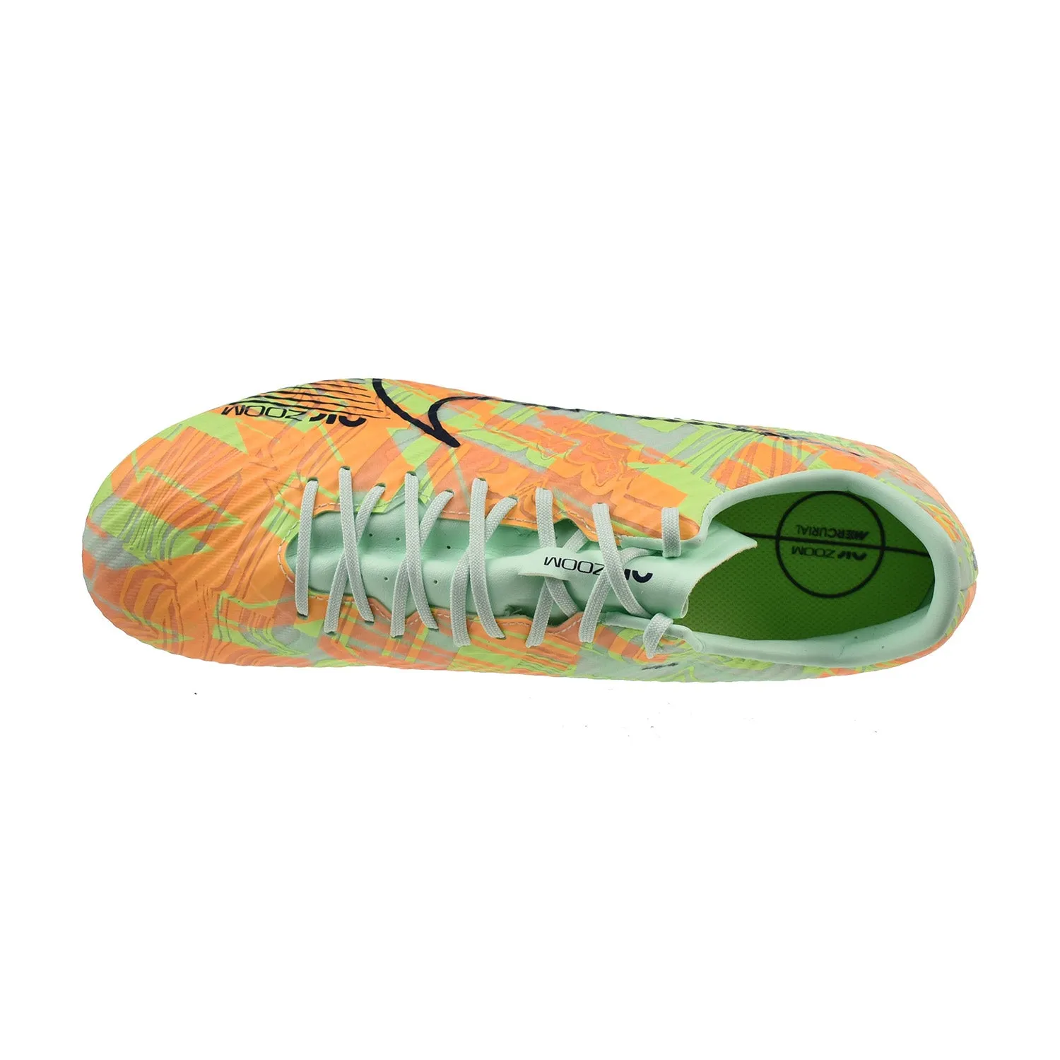 Nike Zoom Mercurial Vapor 15 MG Men's Soccer Cleats Mint Foam-Orange