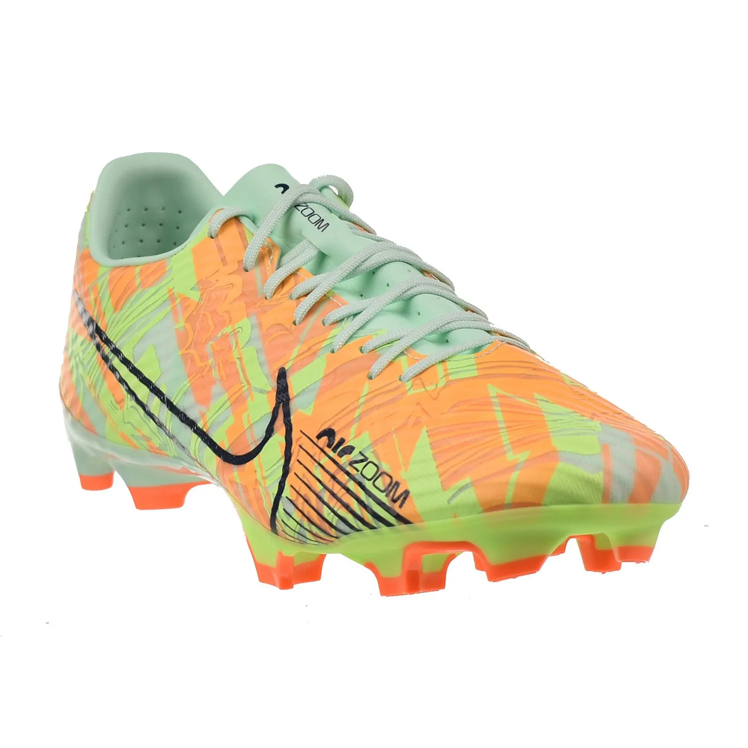 Nike Zoom Mercurial Vapor 15 MG Men's Soccer Cleats Mint Foam-Orange