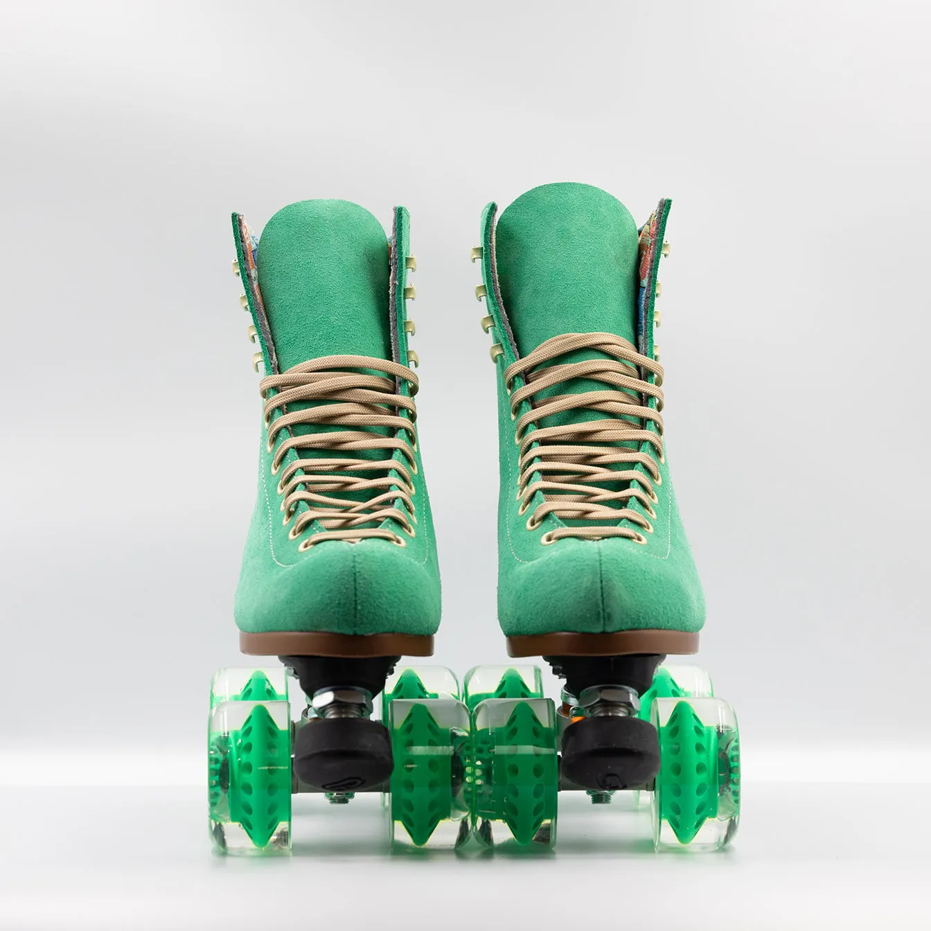 NO BOX - Moxi Roller Skates - Lolly Roller Skates - Green Apple - Size 8