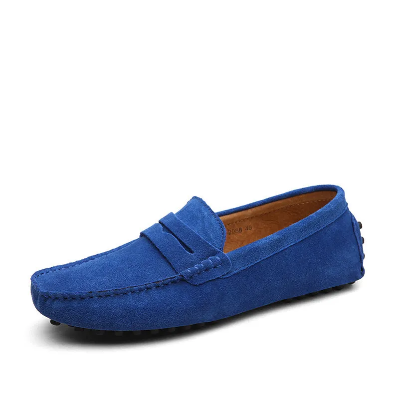 Noble Wear Suede Driving Loafers